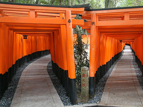 伏見稻荷大社嵐山金閣寺奈良公園東大寺 含午餐 一日遊